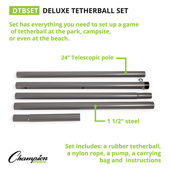 Deluxe Tetherball Set