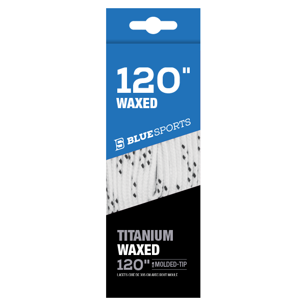 Revolutionary Blue Sports - Titanium Waxed Laces for Peak Performance