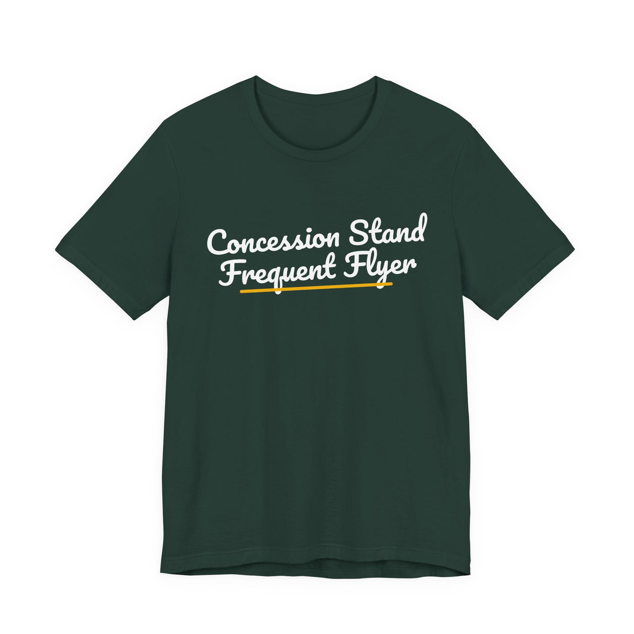 Concession Stand Frequent Flyer — Football T-Shirt