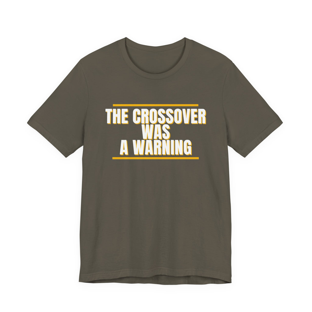 The Crossover Was A Warning — Basketball T-Shirt