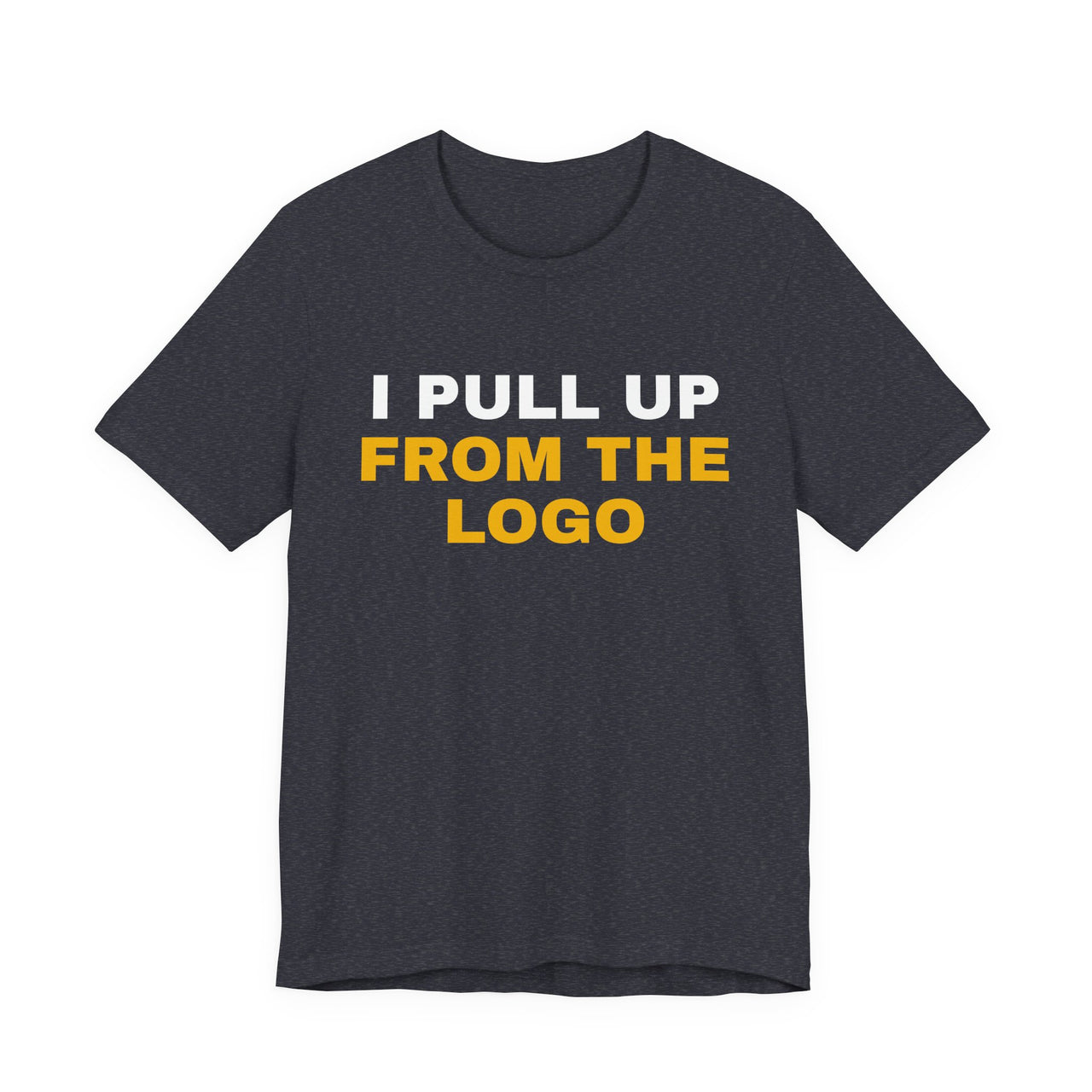 I Pull Up From The Logo — Basketball T-Shirt