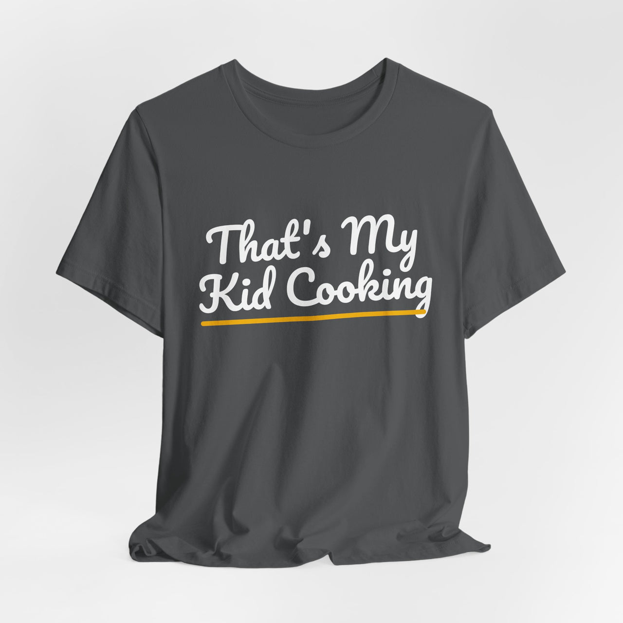 That's My Kid Cooking — Basketball T-Shirt