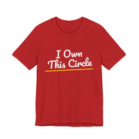 Thumbnail for I Own This Circle — Softball T-Shirt