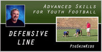 Thumbnail for Advanced Skills for youth Football: Defensive Linemen