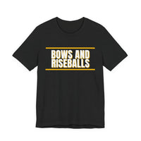 Thumbnail for Bows And Riseballs — Softball T-Shirt