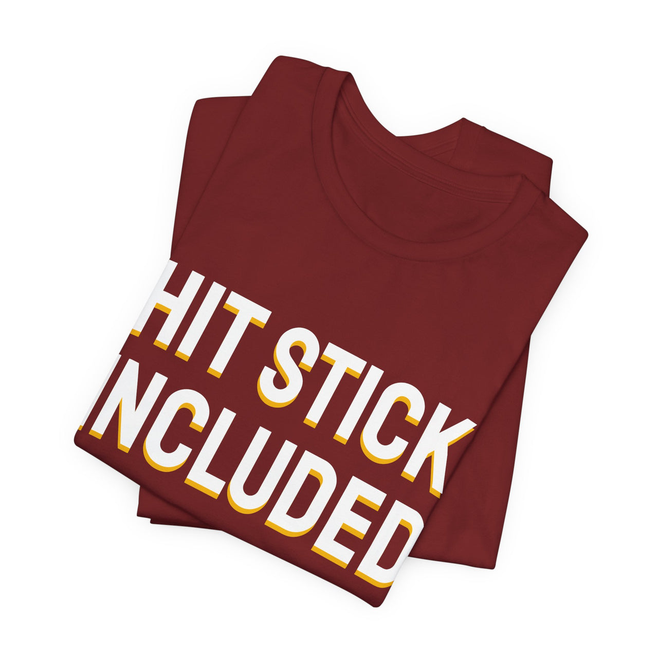 Hit Stick Included — Football T-Shirt