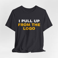Thumbnail for I Pull Up From The Logo — Basketball T-Shirt