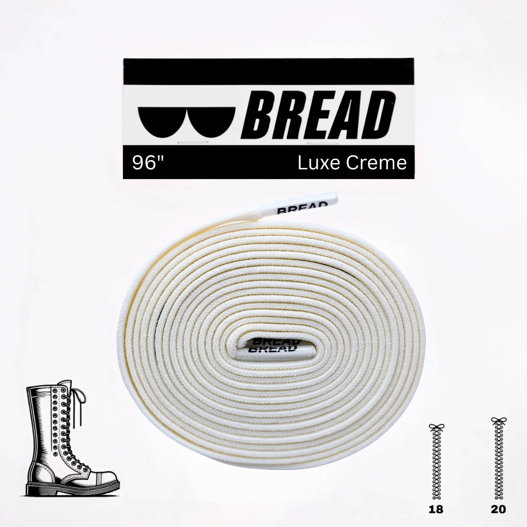 Bread No-Tie Elastic Shoelaces – Luxe Creme