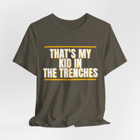 Thumbnail for That's My Kid In The Trenches — Football T-Shirt