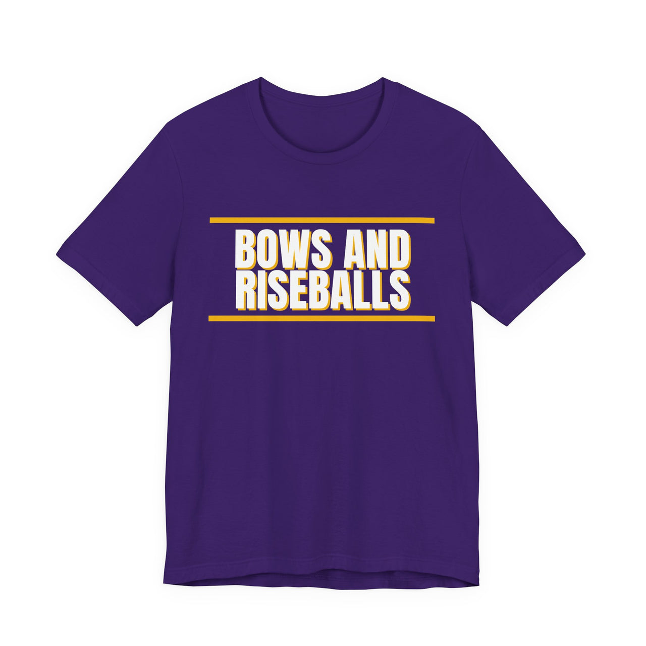 Bows And Riseballs — Softball T-Shirt
