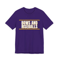 Thumbnail for Bows And Riseballs — Softball T-Shirt