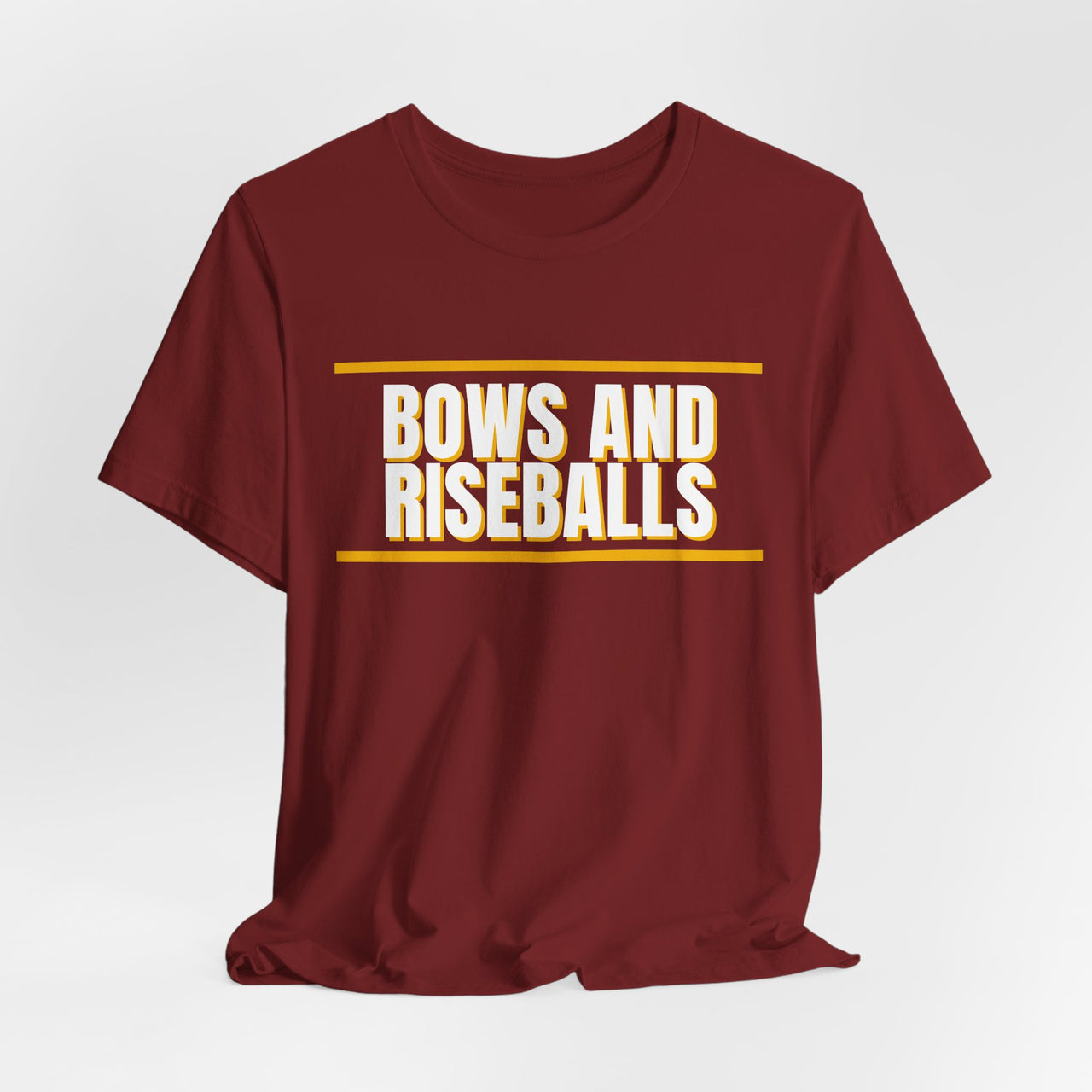 Bows And Riseballs — Softball T-Shirt