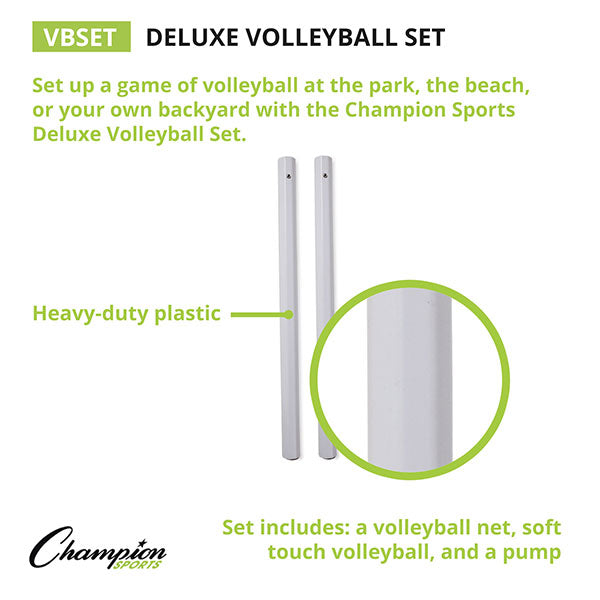 Deluxe Volleyball Set