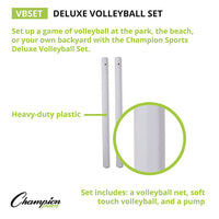 Thumbnail for Deluxe Volleyball Set