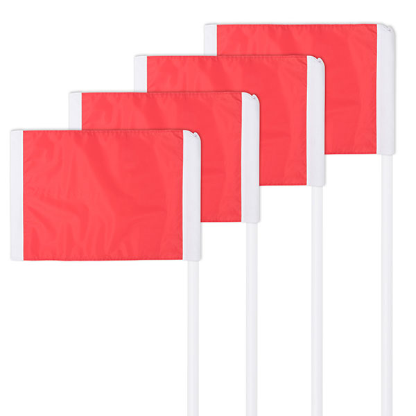 SPRING LOADED CORNER FLAGS