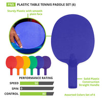 Thumbnail for Plastic Table Tennis Paddle