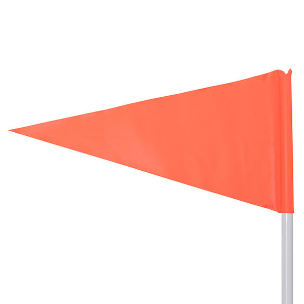 SOCCER CORNER FLAG SET WITH PLASTIC POLES