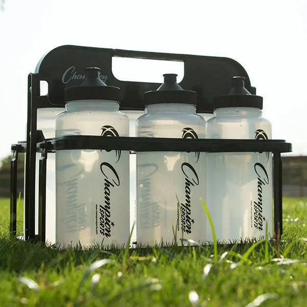 WATER BOTTLE AND CARRIER SET Champion Sports