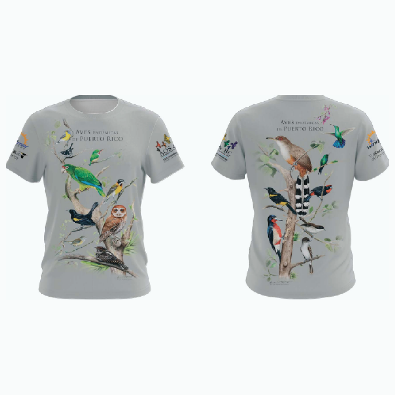 4-Day Printed Tee – 60/40 Cottonblend example 2