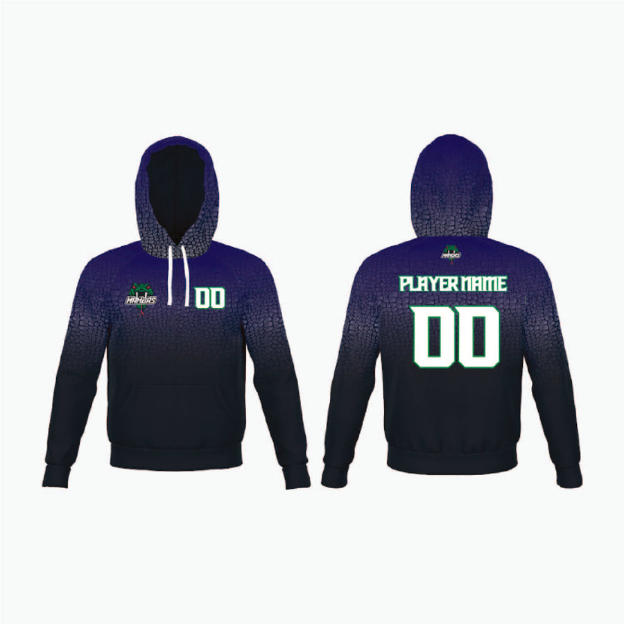 Full-Zip Hooded Warm-Up Jacket example 2