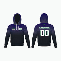 Thumbnail for Full-Zip Hooded Warm-Up Jacket example 2