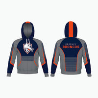 Thumbnail for Full-Zip Hooded Warm-Up Jacket example 6