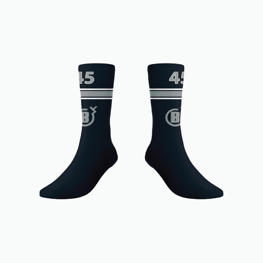 Youth Sublimated Socks 22″ example 2