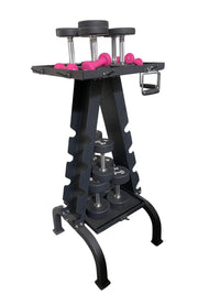 Thumbnail for Accessory Rack - Muscle D Fitness - Sturdy Cable Attachment Storage (Rack Only)