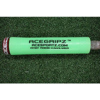 Thumbnail for ACEGRIPZ bat grip in green, shown off the bat
