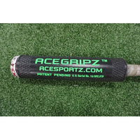Thumbnail for ACEGRIPZ bat grip in black, shown off the bat