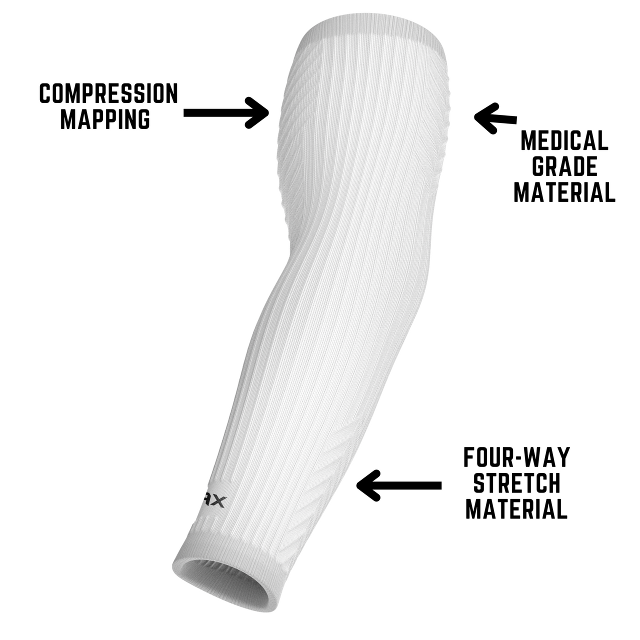 Jax | Restore Recovery Premium Arm Sleeve - Baby Blue – view 4