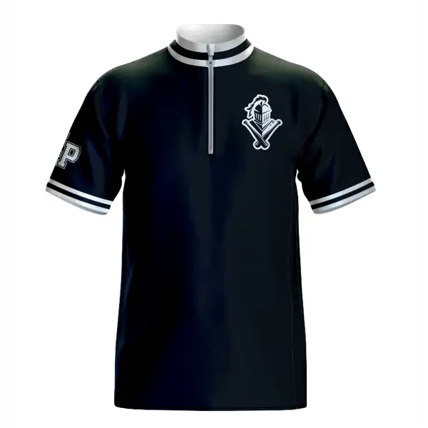 1/4 Zip Short Sleeve Batting Practice Jacket