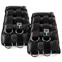 Thumbnail for BC Strength Ankle Weights, adjustable neoprene glute training cuffs sold as a set of two