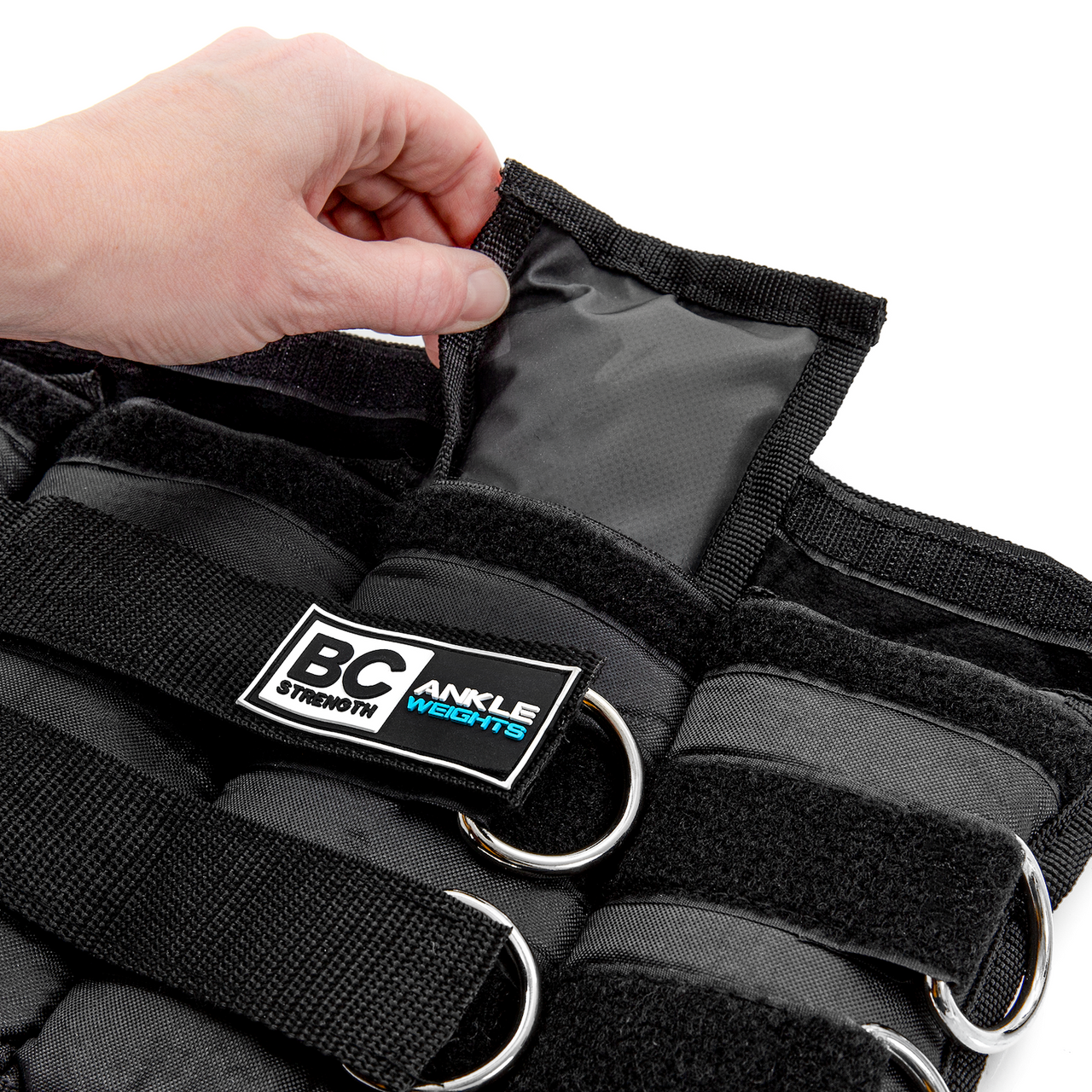 BC Strength Ankle Weights, adjustable neoprene glute training cuffs sold as a set of two