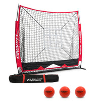 Thumbnail for 5x5 Baseball / Softball Net w/ 3 Weighted Balls & Strike Zone Target