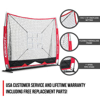 Thumbnail for 5x5 Baseball / Softball Net w/ 3 Weighted Balls & Strike Zone Target