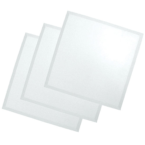 Baseball Base Set - Rubber Throw Down Style (13-1/2 in.L x 13-1/2 in.W x 1/2 in.H) (Set of 3) (White)