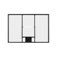 Thumbnail for Acrylic basketball backboard front view with steel frame and target — 60