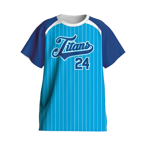 Raglan Crewneck Baseball Jersey