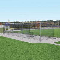 Thumbnail for Batting Tunnel Frame - Single (55 ft.) - Surface Mounted (Outdoor)