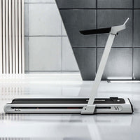 Thumbnail for Low Profile Treadmill - Muscle D Fitness - LED Display - Heart Rate Monitor - Flex Deck for Low Impact - Adjustable Speed - Phone / Tablet Holder