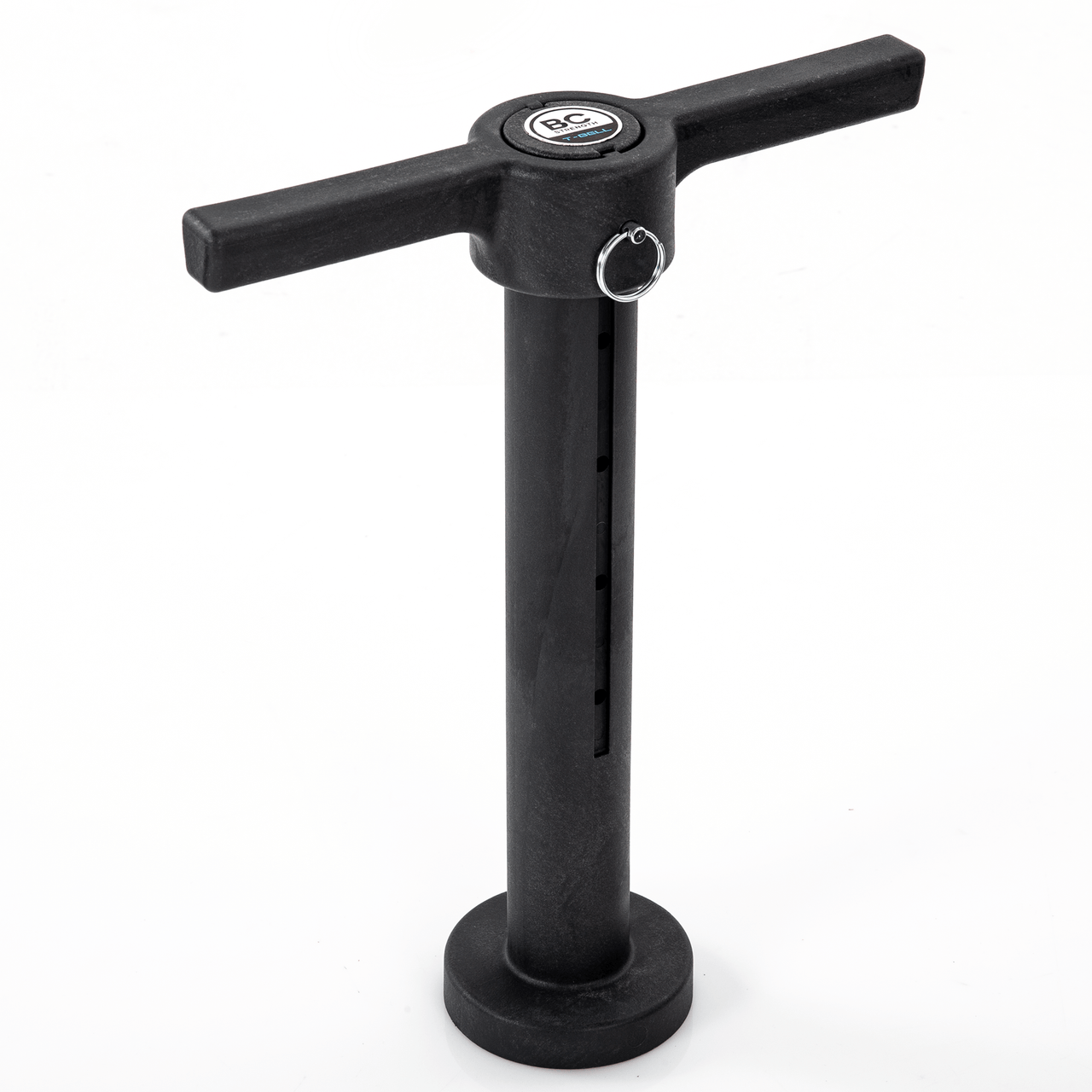 BC Strength T-Bell plate-loaded training tool with prone and neutral grip handles