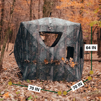 Thumbnail for Hunting Blind 360° View Pop-Up Hub Style