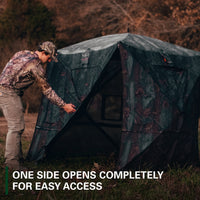 Thumbnail for Hunting Blind 360° View Pop-Up Hub Style