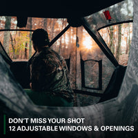 Thumbnail for Hunting Blind 360° View Pop-Up Hub Style