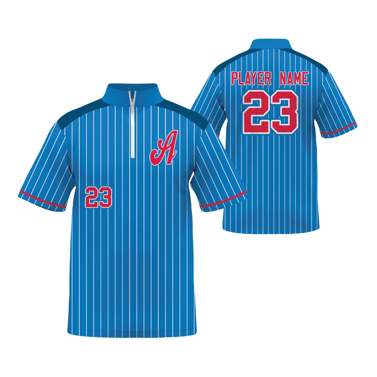 1/4 Zip Short Sleeve Warm-Up