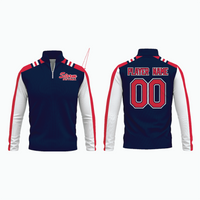 Thumbnail for 3/4 Sleeve Raglan Classic Baseball Liner example 6