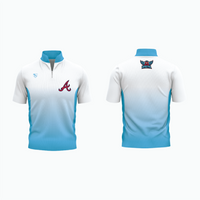 Thumbnail for 1/4 Zip Short Sleeve Batting Practice Jacket example 18