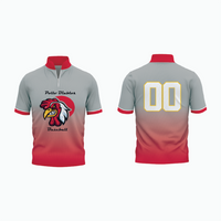 Thumbnail for 1/4 Zip Short Sleeve Batting Practice Jacket example 2