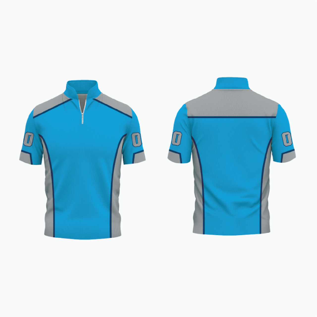 1/4 Zip Short Sleeve Batting Practice Jacket example 20